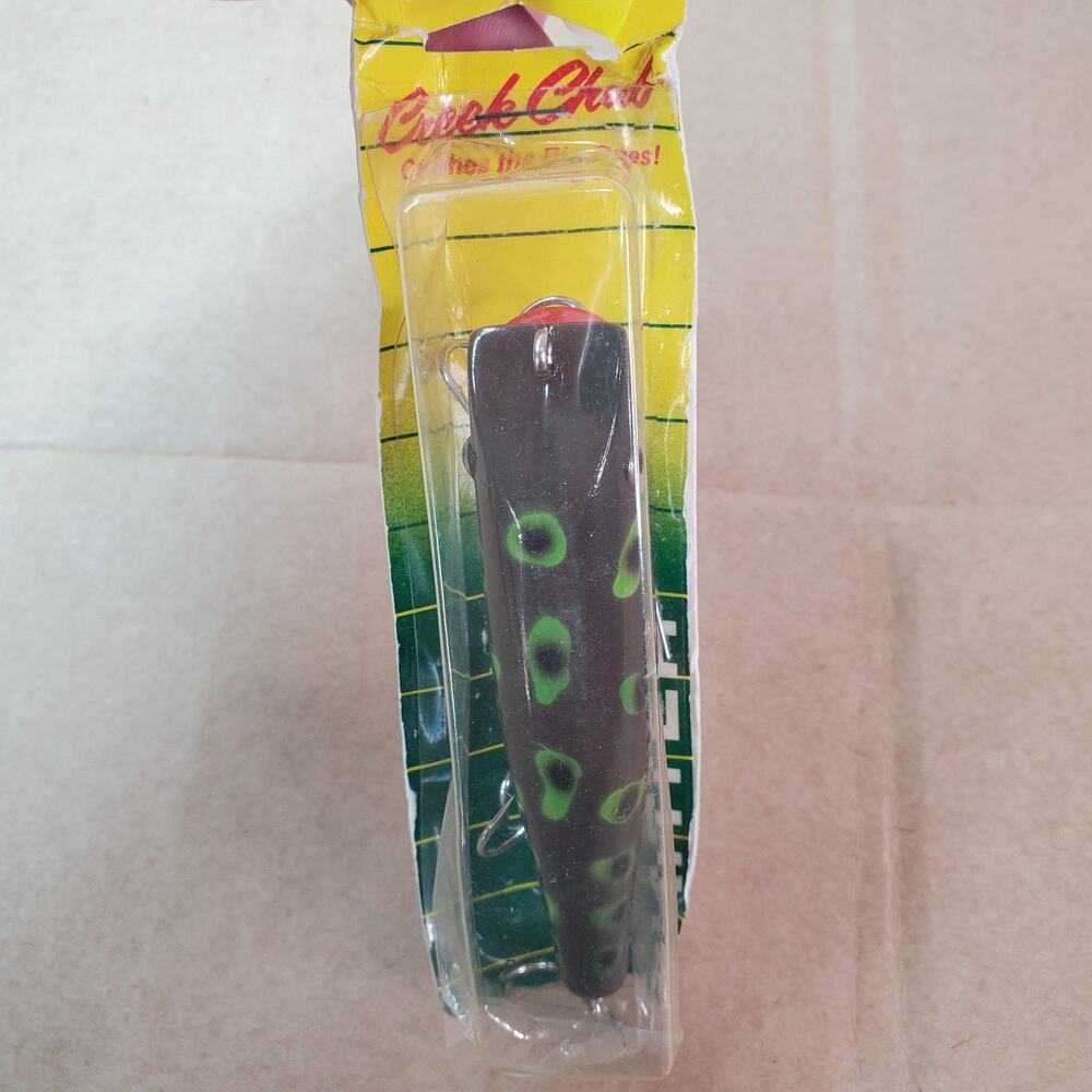 Creek Chub Darter Fishing Lure 3 3/4” 1/2 Oz Perch Vintage 1991 USED
